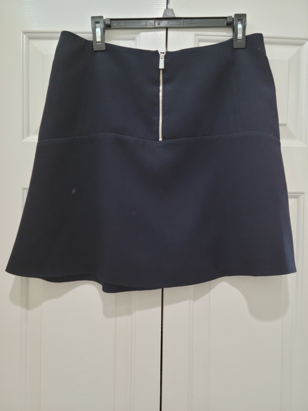 Vince Camuto Navy A-Line Skirt - Picture 5 of 12